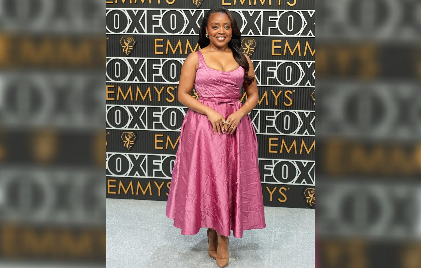 Quinta Brunson Trolled Over Wrinkled-Looking 2024 Emmy Awards Dress