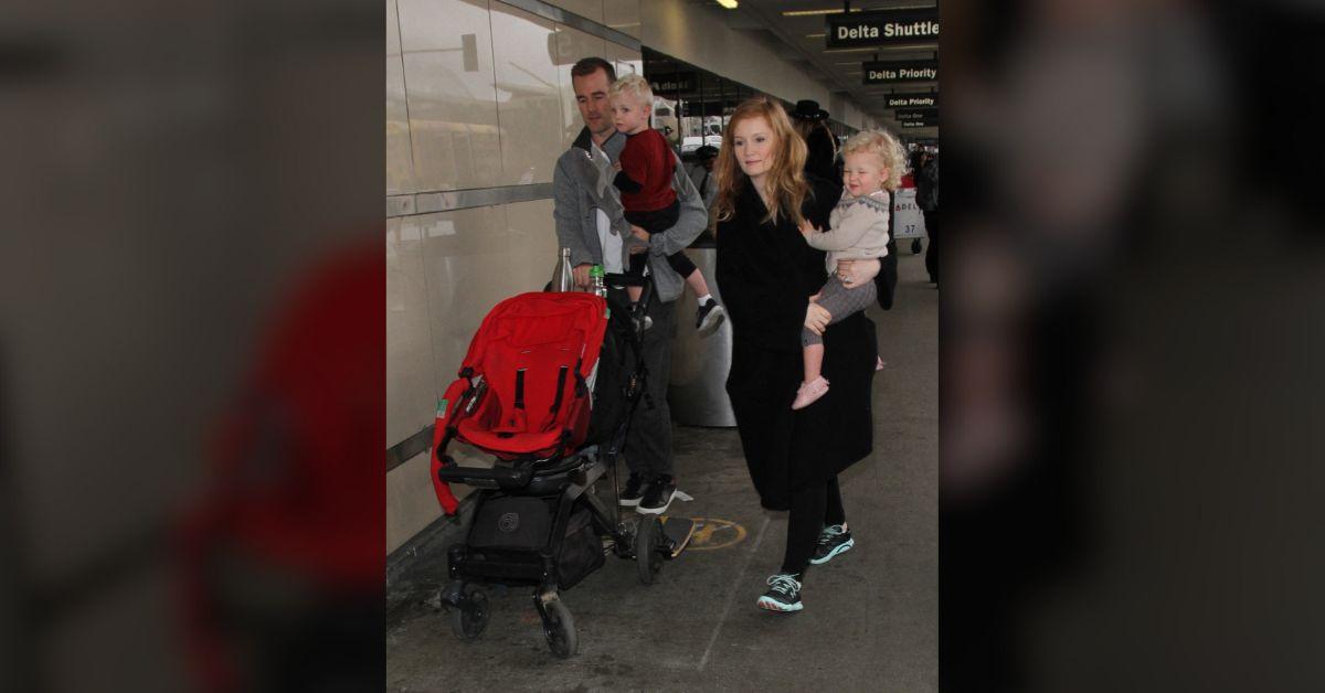 Photo of Kimberly Van Der Beek said the night was 'special' for their family.