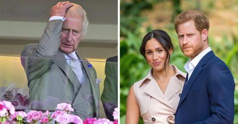 king charles iii prince harry and meghan markle
