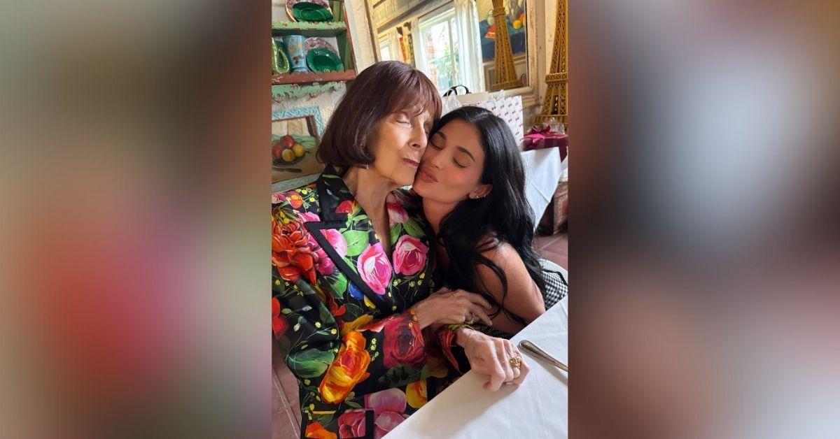 image of Kylie Jenner celebrated her grandma MJ’s 91st birthday.