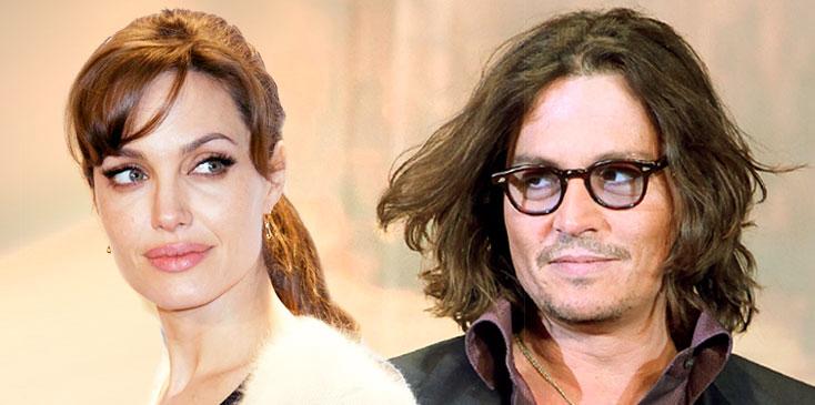 Angelina jolie johnny depp romance ok hero