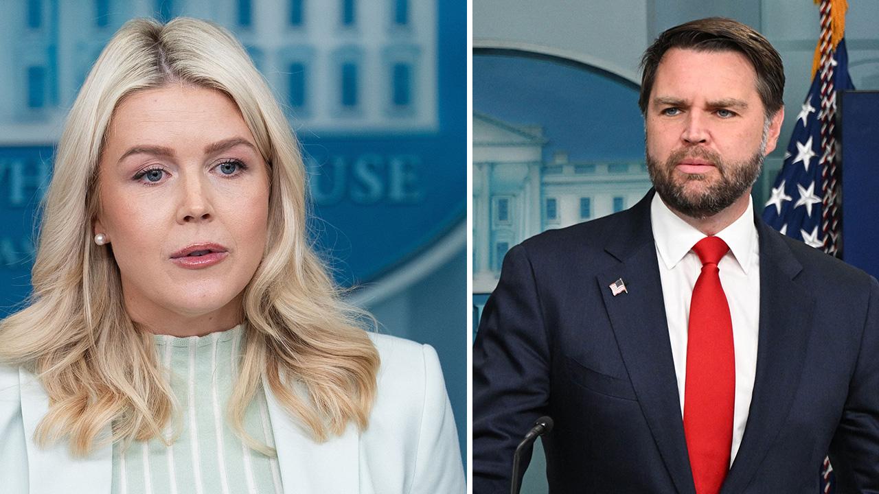 Image of Karoline Leavitt is stepping down as White House press secretary at the end of August.