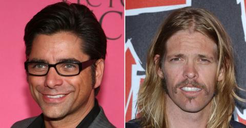 john stamos shares last text taylor hawkins casket los angeles