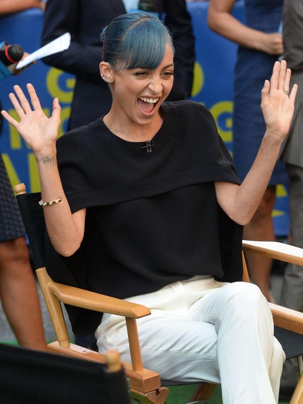 Nicole Richie visits &#039;Good Morning America&#039; in Times Square