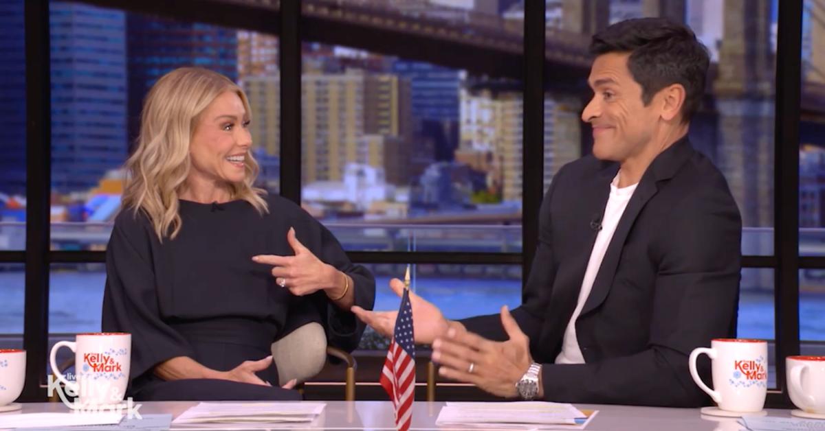 Image of Mark Consuelos previously claimed he's not buying his kids anything for Christmas.