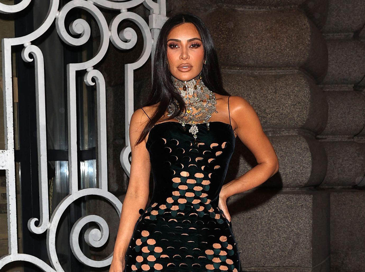 Kim Kardashian ditches her bra and underwear for see-through outfit on Vegas  trip in raunchy new photos