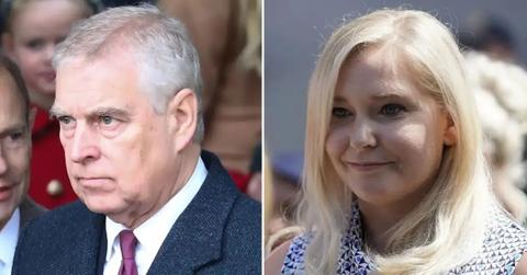 Composite photo of Prince Andrew and Virginia Giuffre