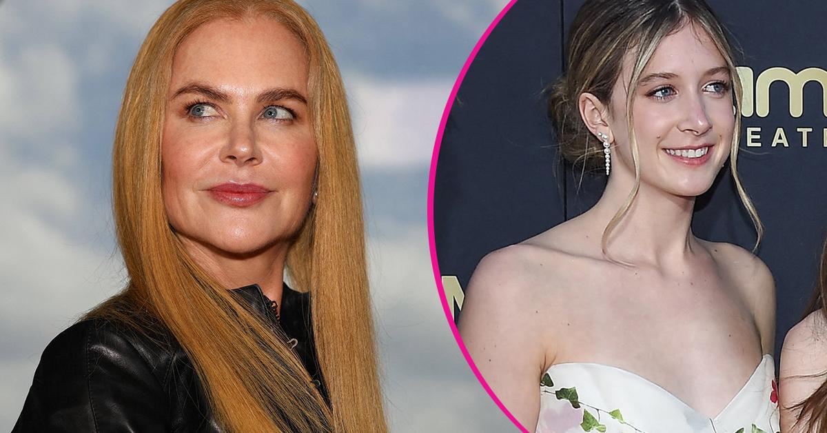 Nicole Kidman's Daughter Sunday Rose Looks Just Like Her…