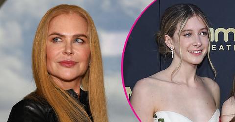 Composite photo of Nicole Kidman and daughter Sunday Rose.