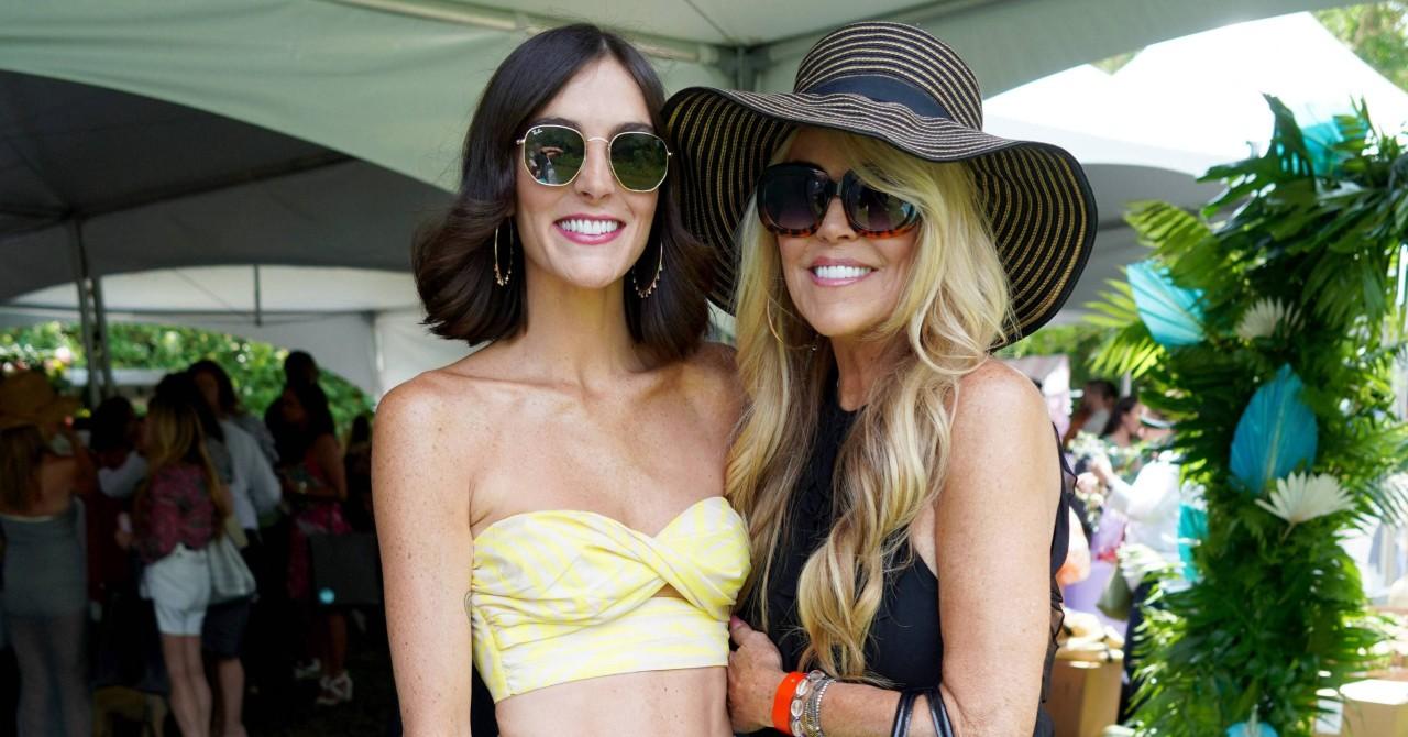 Photo of Aliana Lohan and Dina Lohan. 