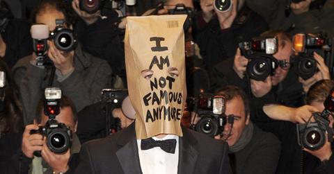 Shia LaBeouf Bag on His Head