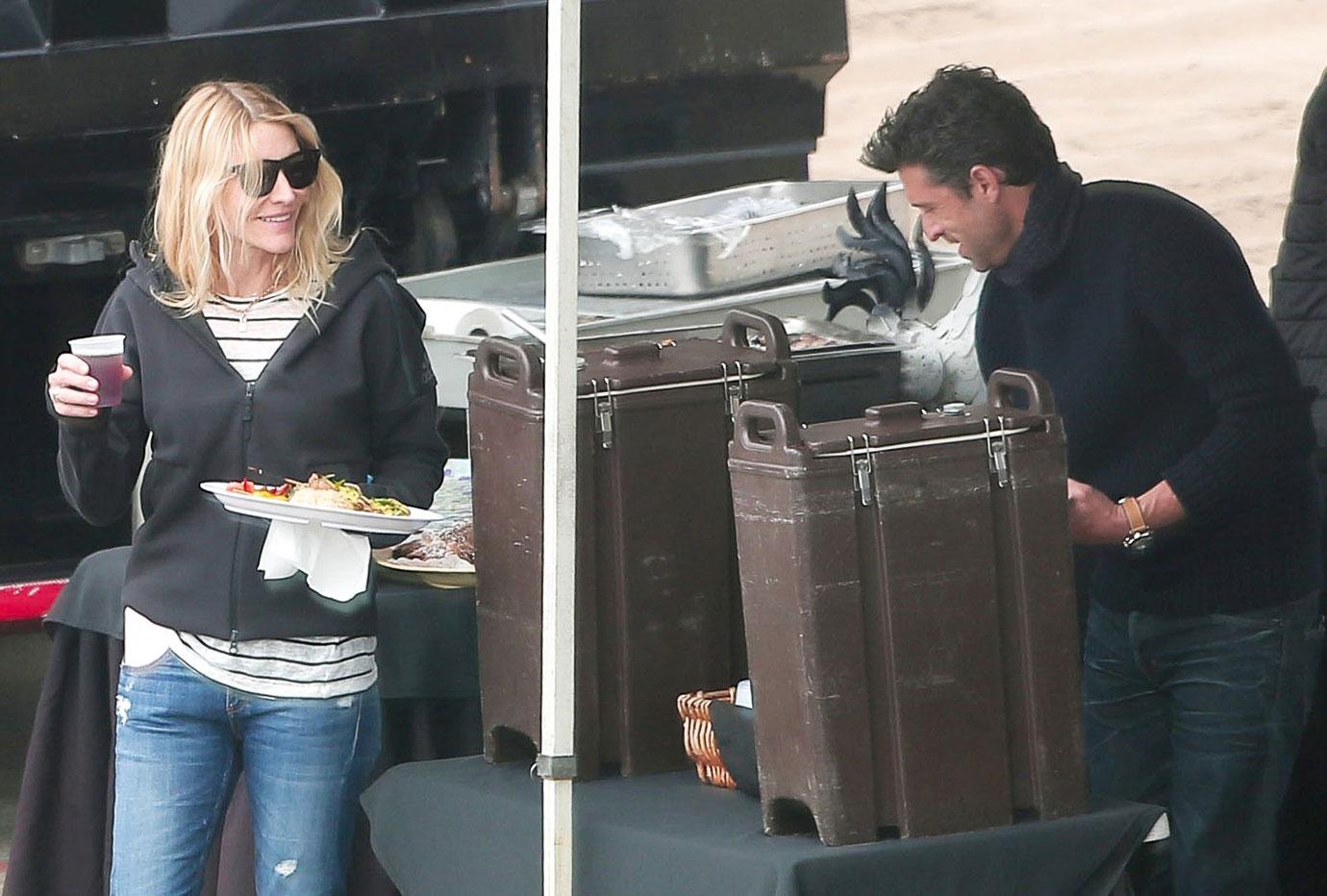 Patrick Dempsey Wife Jillian Fink Together 06