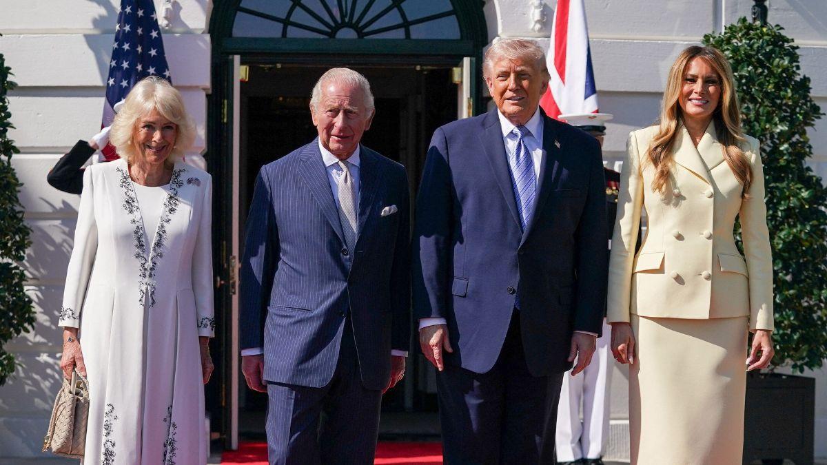 Image of She coordinated looks with Melania Trump.