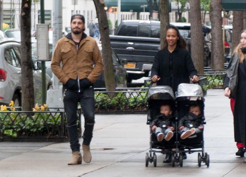 Zoe saldana marco perego twins sons nyc 02