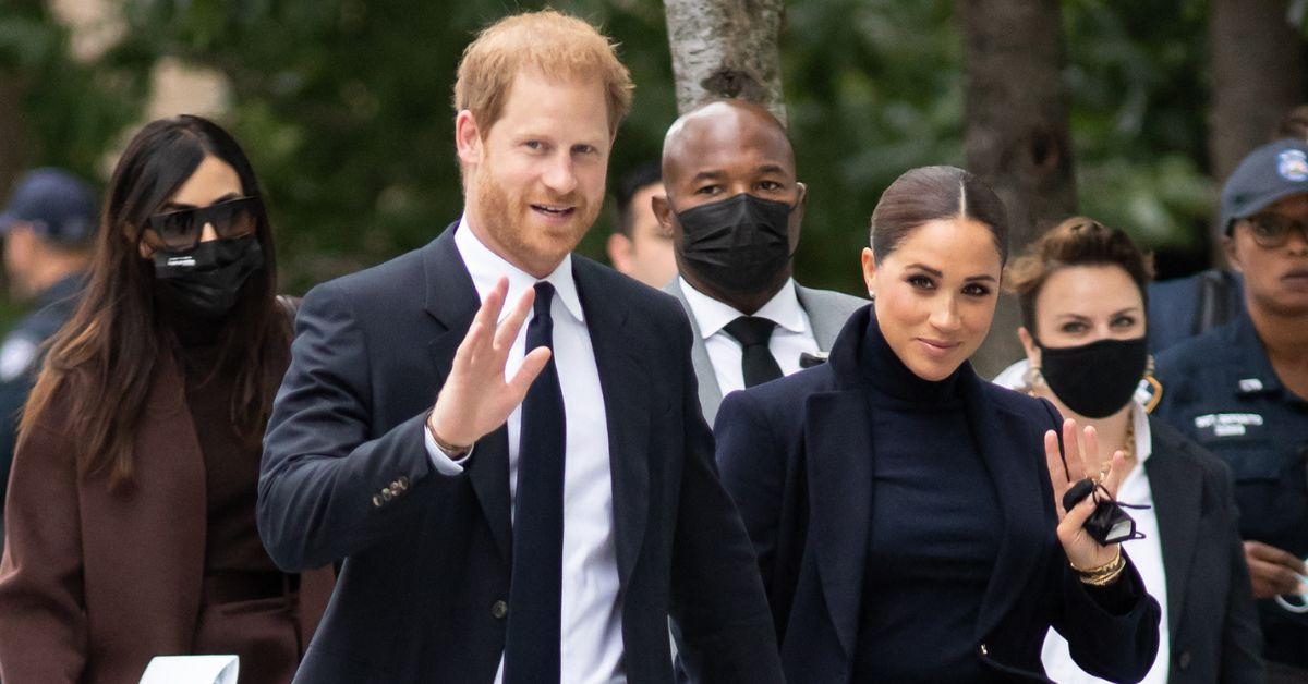 image of prince harry and meghan markle