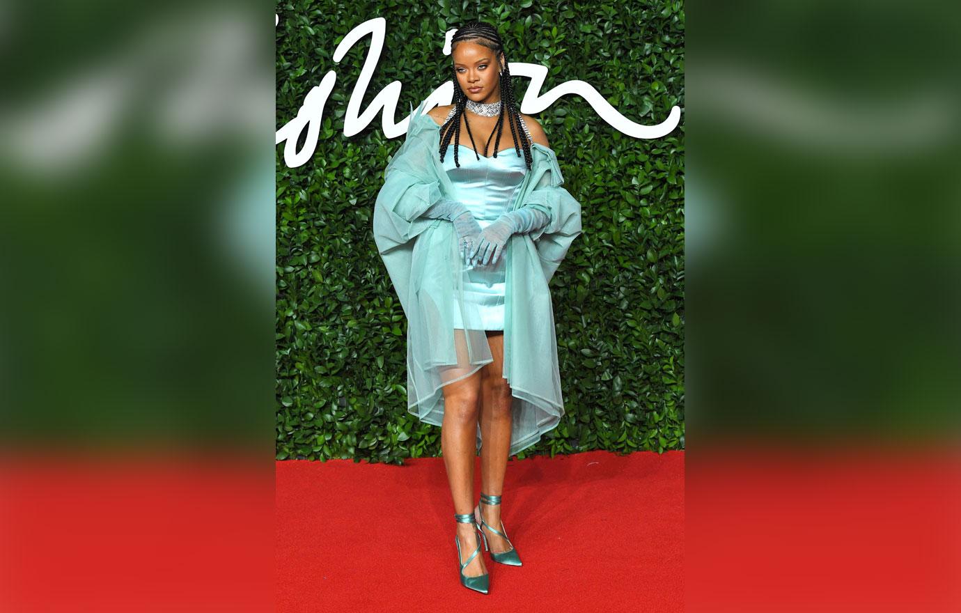 Rihanna & A$AP Rocky Stun At The 2019 British Fashion Awards