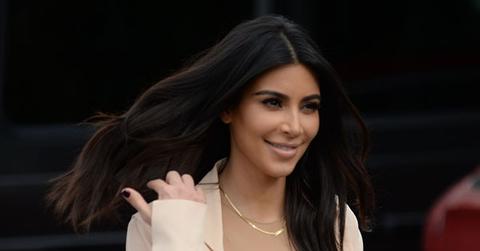 Kim Kardashian joins her family for lunch in Woodland Hills, California