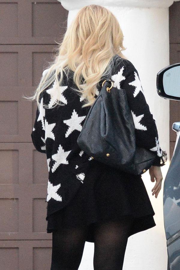 holly madison post baby body star sweater