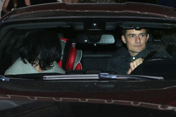 orlando bloom katy perry dinner date night