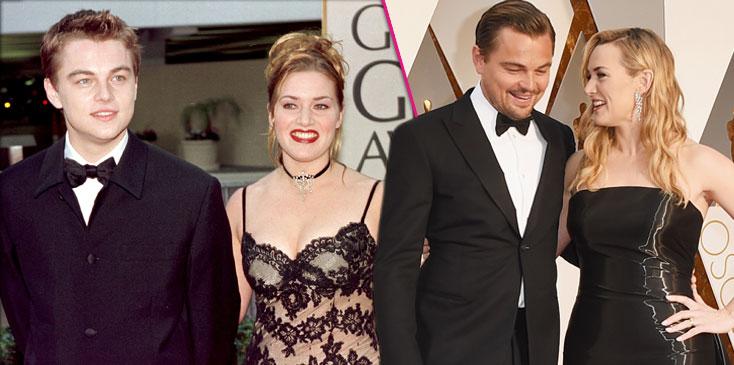 Leonardo DiCaprio Reunites With Kate Winslet At Oscars – See Their Then ...