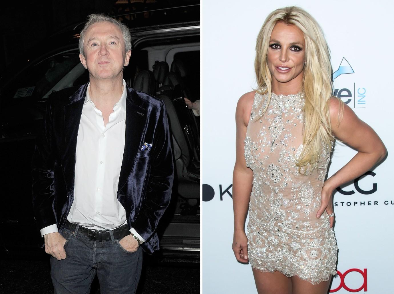 X Factor substitute judge Louis Walsh gets the thumbs up from Britney  Spears, Demi Lovato, and L.A. Reid