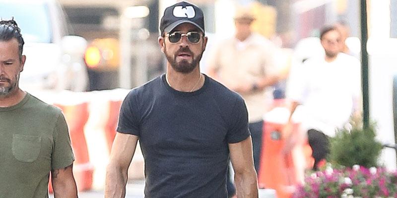 Justin theroux lonely stroll with dog nyc main