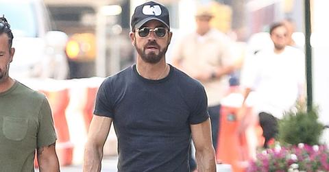 Justin theroux lonely stroll with dog nyc main