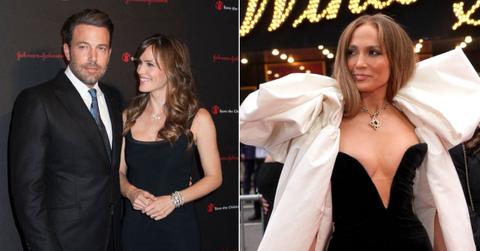 Photo of Ben Affleck, Jennifer Garner and Jennifer Lopez