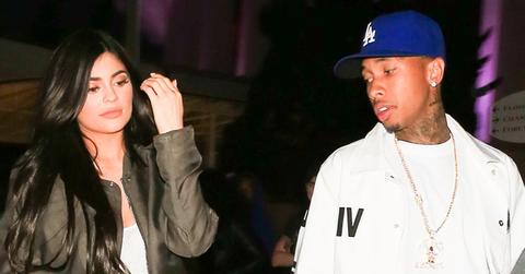Kylie Jenner and Tyga stay close after Kanye’s Visual Premiere