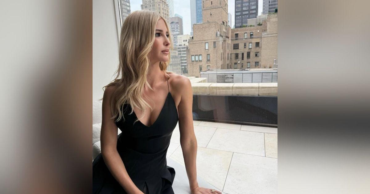 ivanka trump black dress