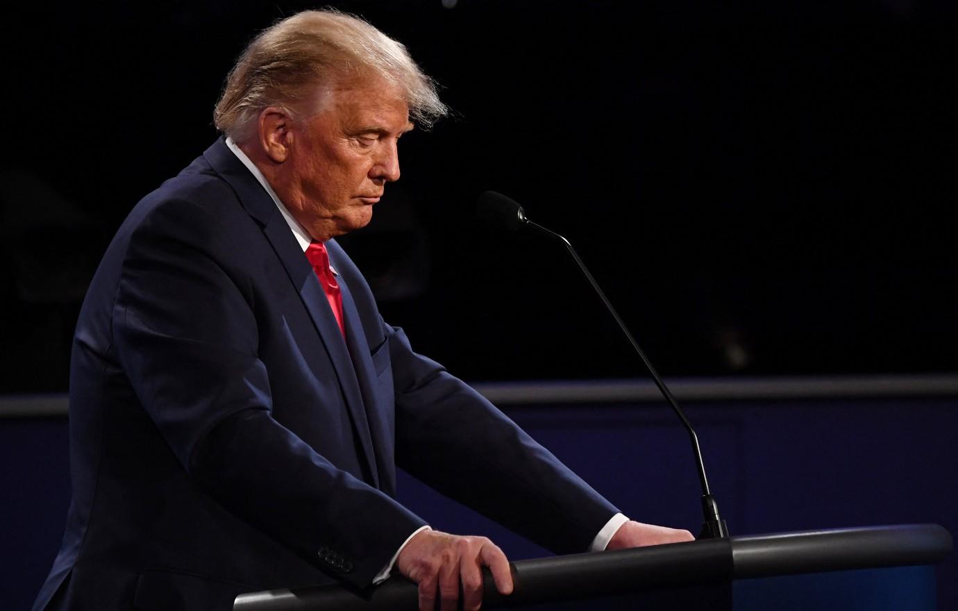 donald trump slams joe biden worst debater hes ever faced