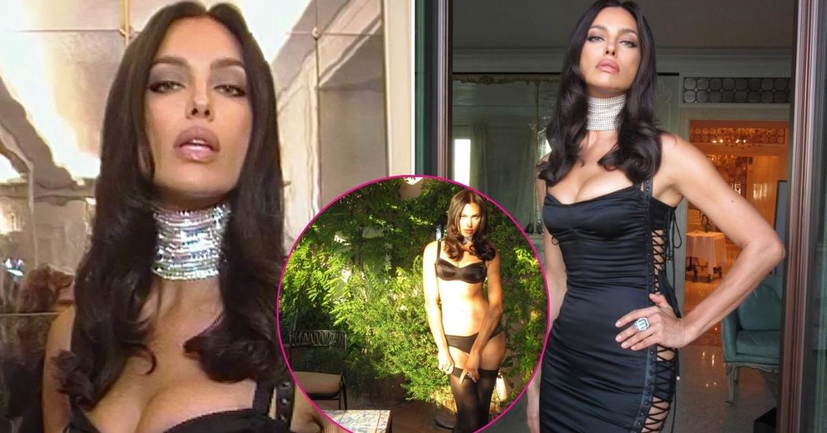 Irina Shayk Sizzles in Seductive Lingerie Before Receiving Her 'First Award' in Italy: Photos