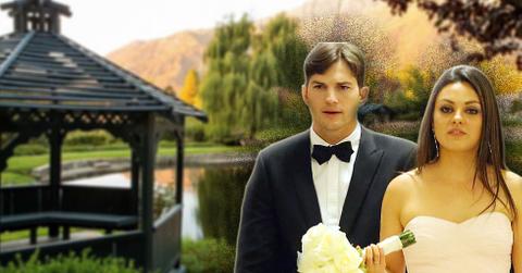 Mila kunis ashton kutcher wedding inside nupitals splash 10
