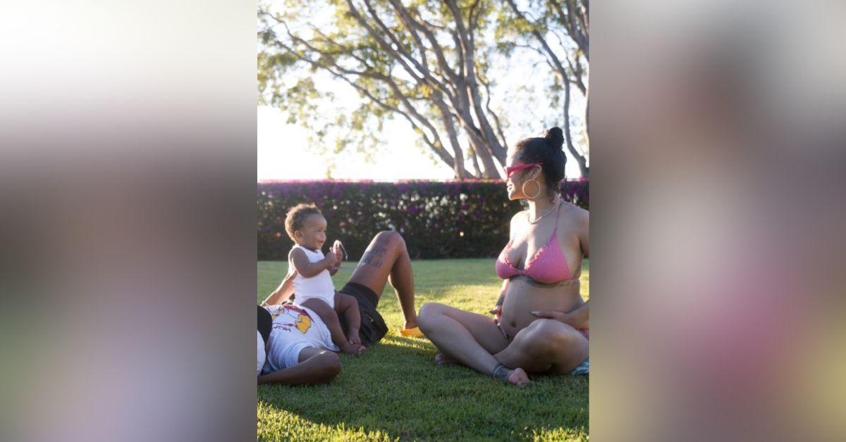 Image of Rihanna has three children with A$AP Rocky.