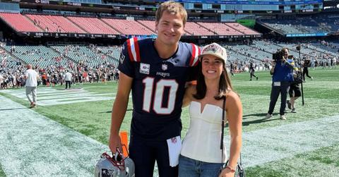 pic of Ann Michael Maye & Drake Maye.
