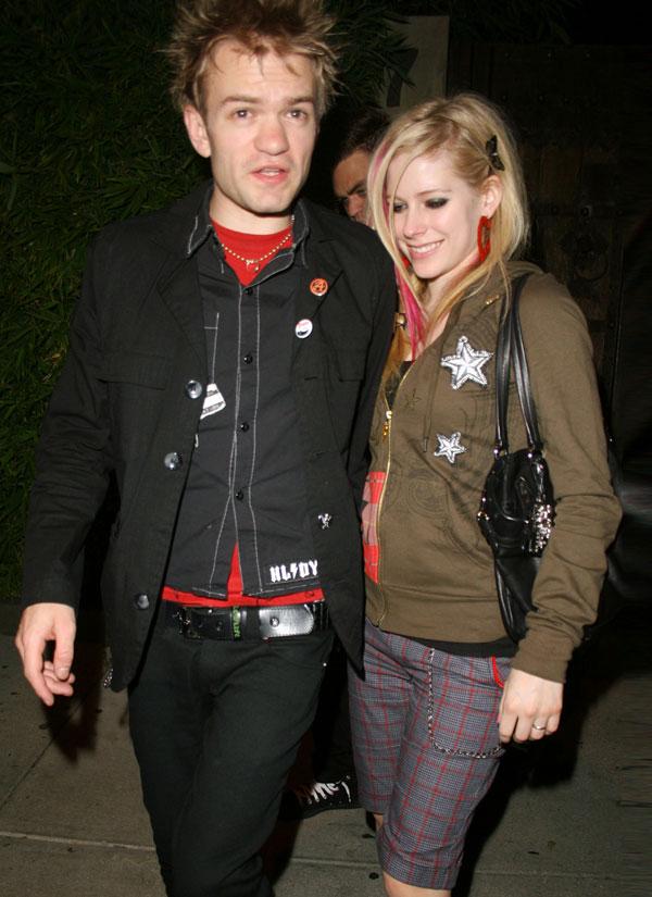 Avril Lavigne and Deryck Whibley