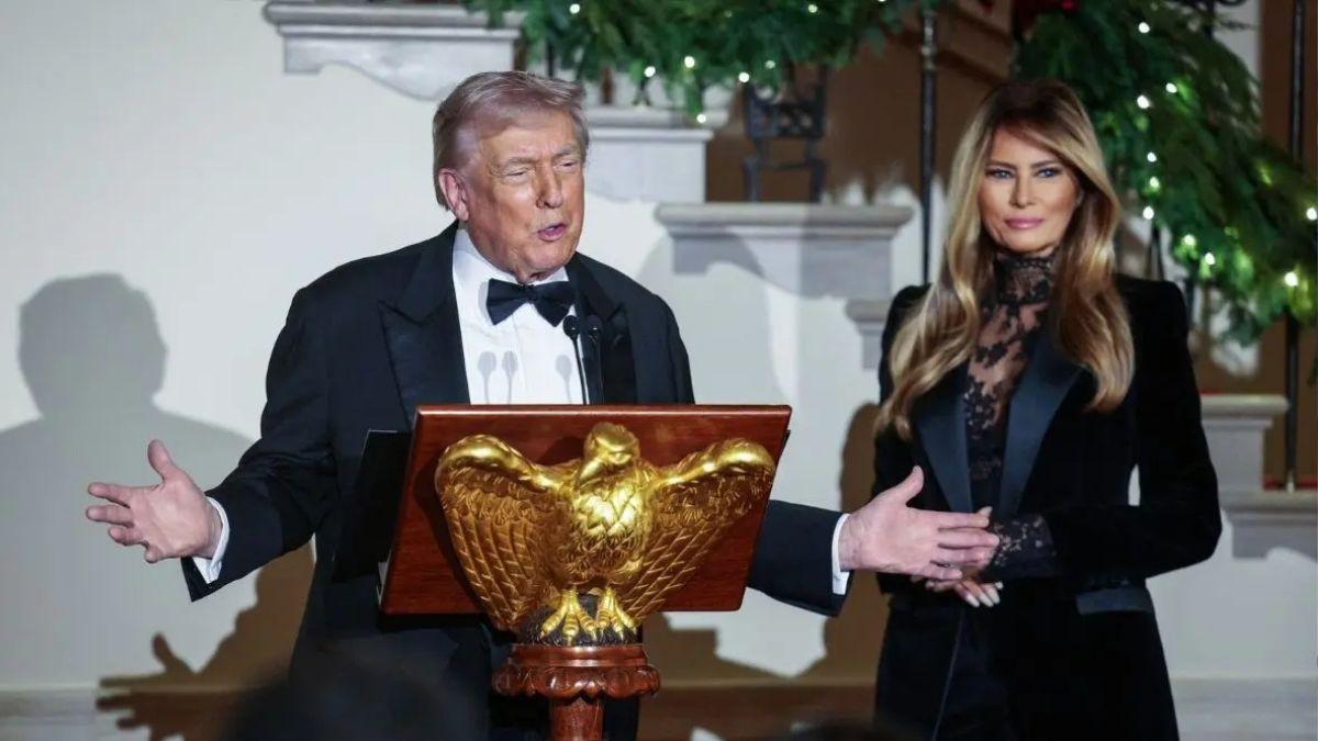 image of Melania trump and Donald trump