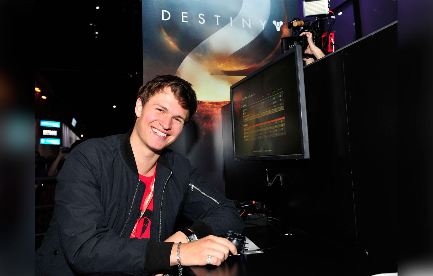 Actor Ansel Elgort Previews Activision`s Destiny 2 at E3