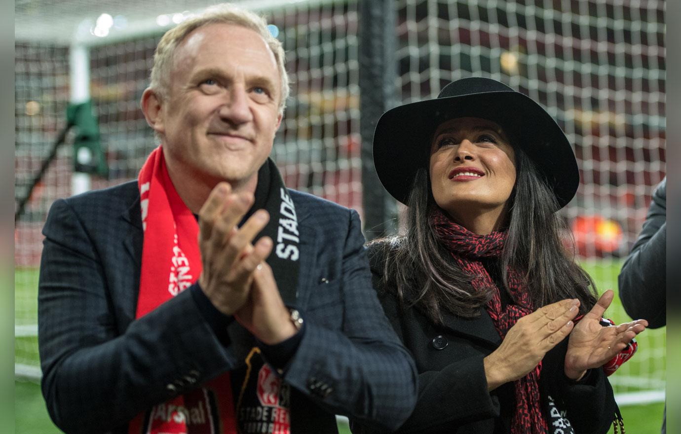 Salma Hayek's Billionaire Husband Vows to Rebuild Notre-Dame