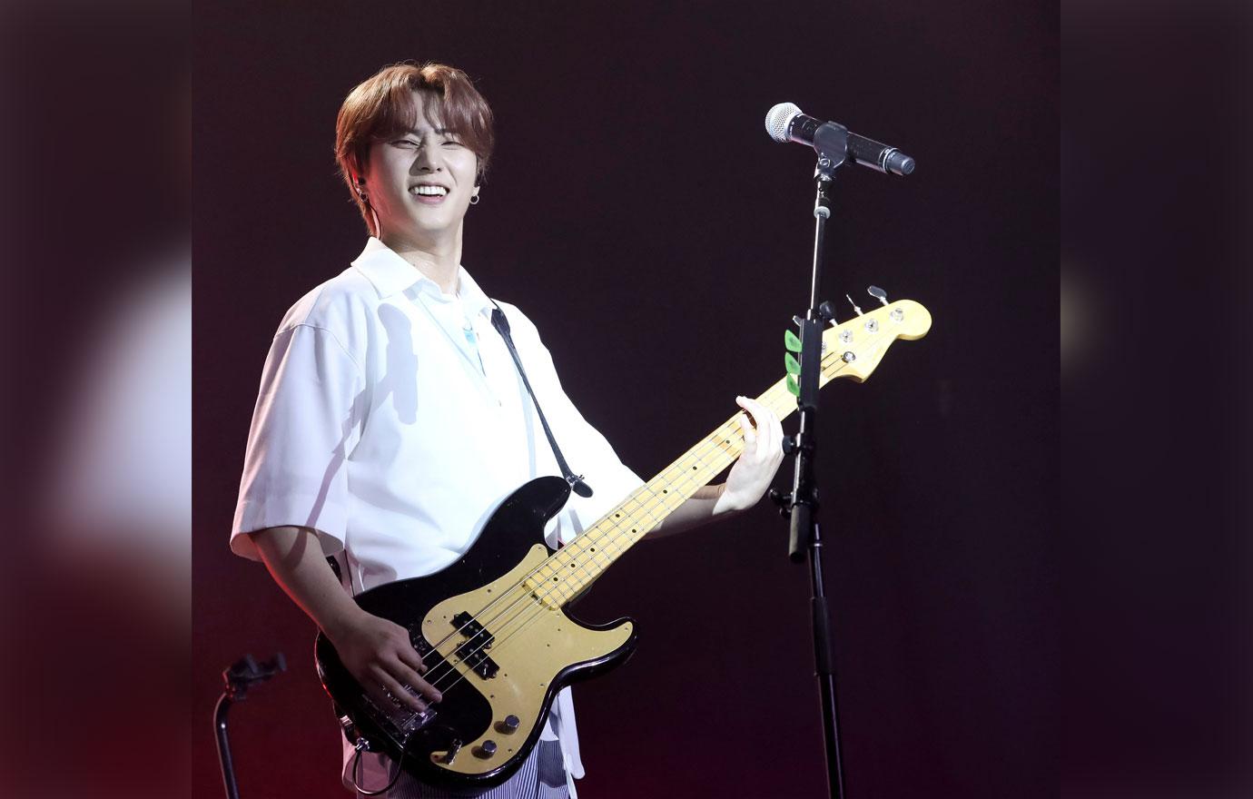 Young K of Day6 is seen in concert at Playstation Theatre, in New York