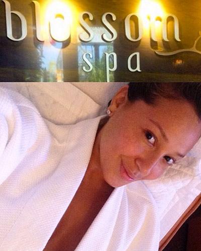 adrienne-bailon-blossom-spa