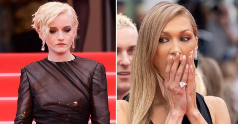 Photo of Julia Garner and Bella Hadid