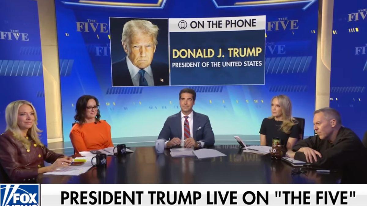 Image of Donald Trump called into Fox News to talk about JFK Jr.'s relationshipi with Carolyn Bessette.