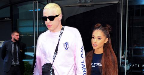 Pete davidson deletes instagram ariana grande problems pp