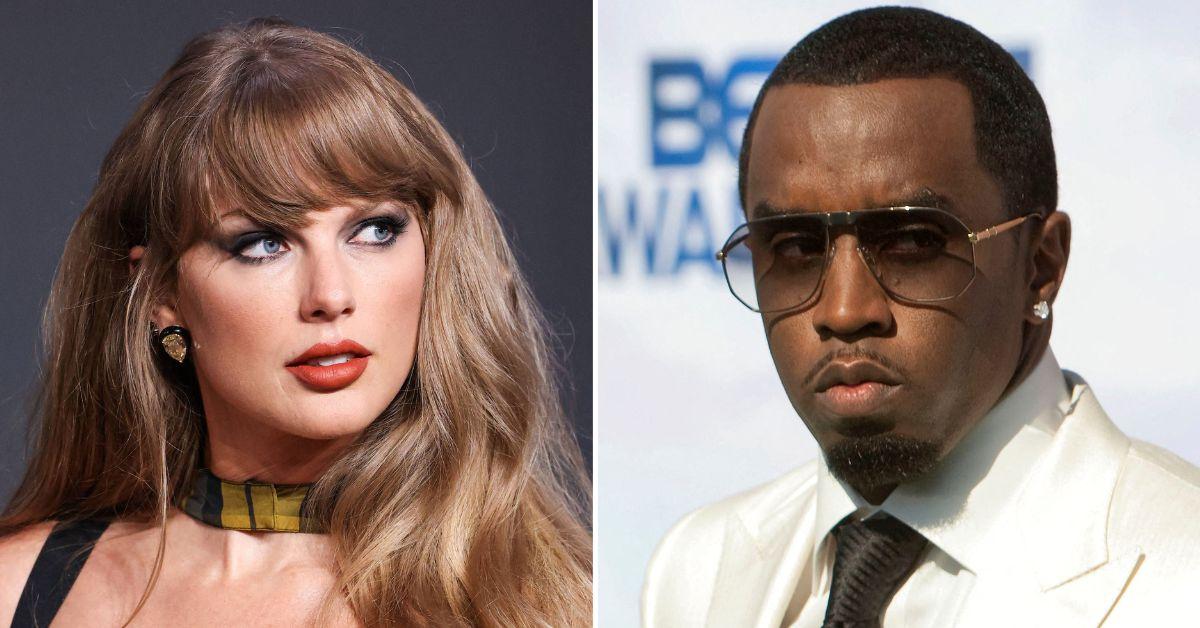 Composite photo of Taylor Swift and Sean 'Diddy' Combs.