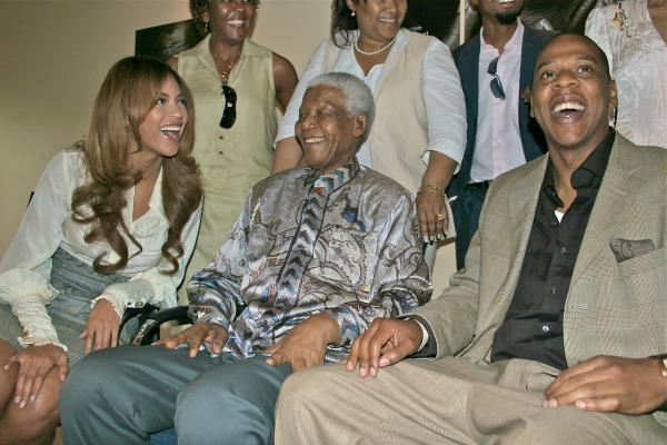 Beyonce jayz mandela