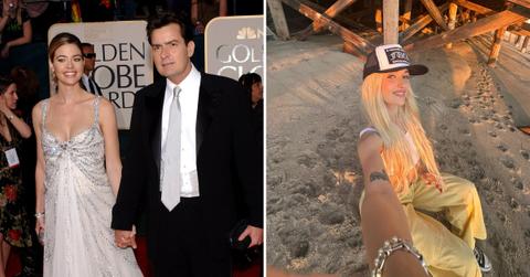 denise richards lied daughters charlie sheens addiction struggles