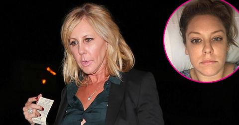 vicki gunvalson daughter briana hospitalized health update pp