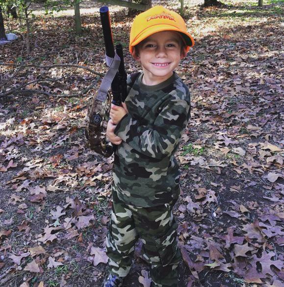 Mackenzie mckee son gun hunting 00