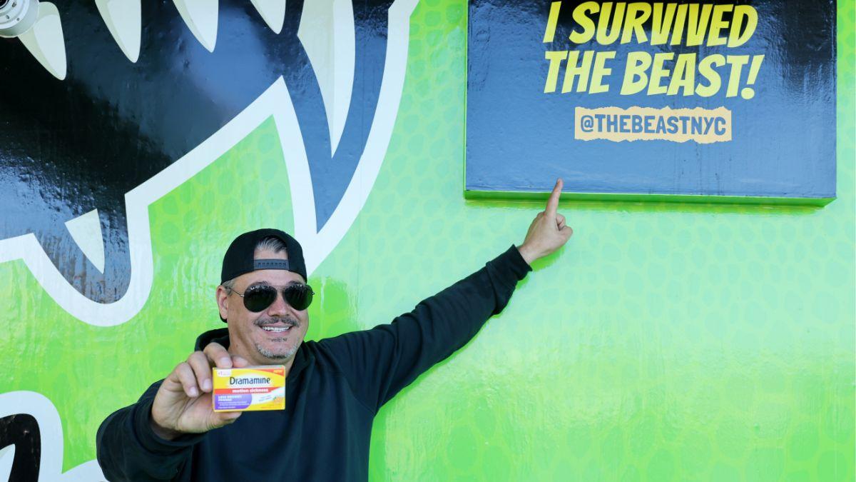 image of For the adrenaline junkie, partnering with Dramamine® was a no-brainer.